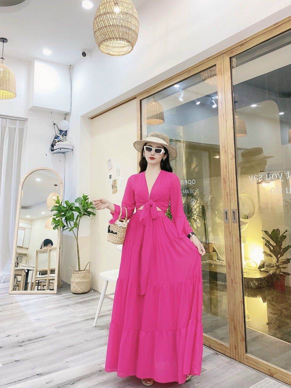 Váy Maxi, váy đi biển hàng cao cấp