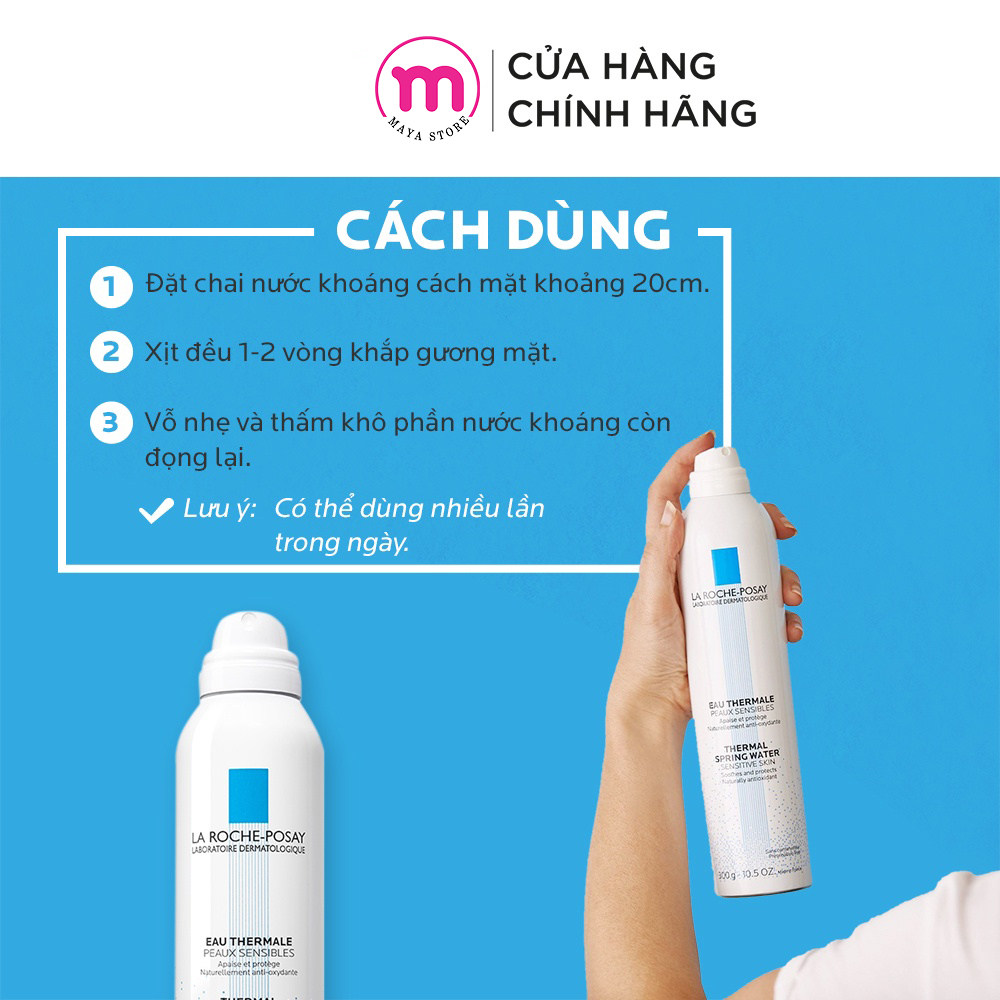 Xịt Khoáng La Roche-Posay Thermal Spring Water 300ml