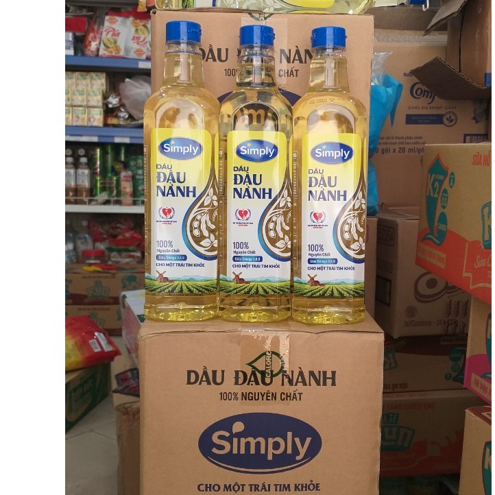 DẦU ĂN SIMLY ĐẬU NÀNH 1L