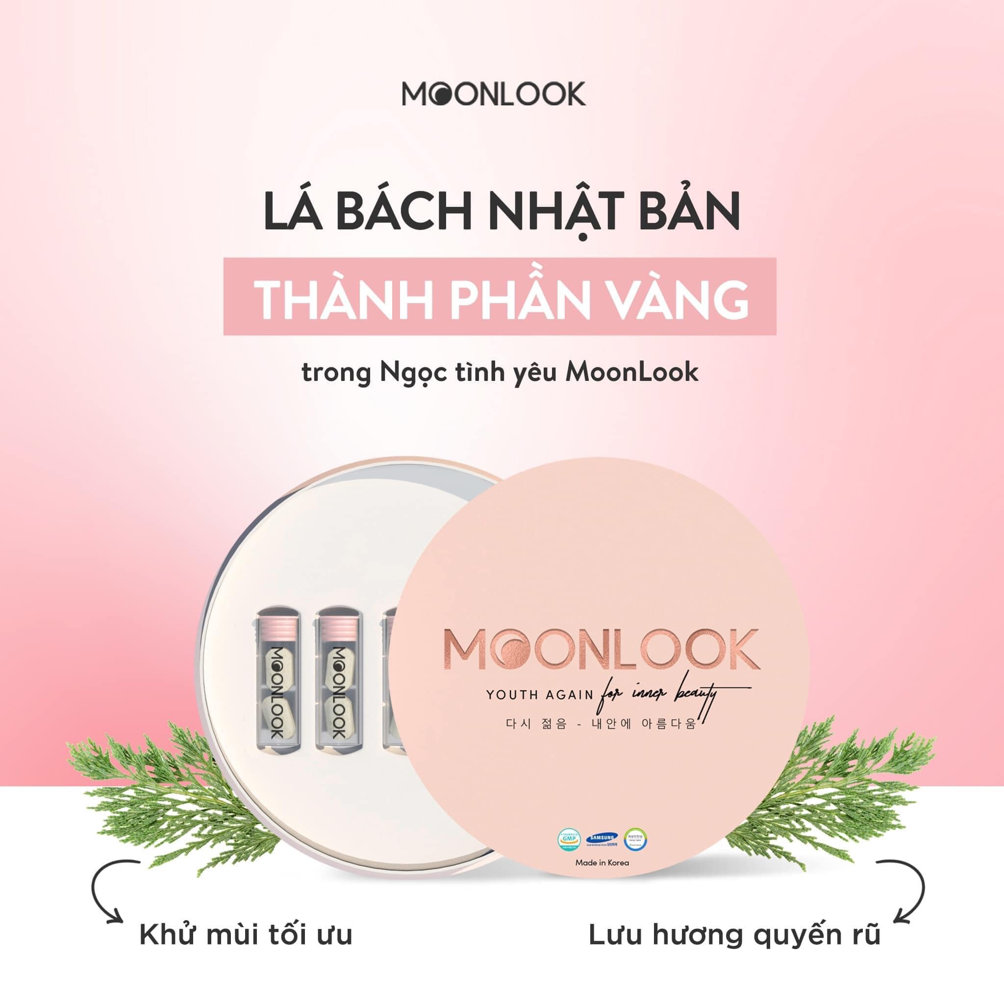 Viên đặt phụ khoa Moonlook mảnh ghép tình yêu