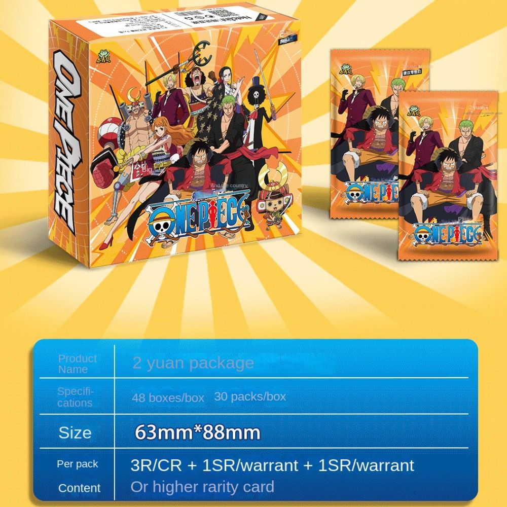 ANGCHI Anime One Piece One Piece Collection Cards Trading Game Luffy