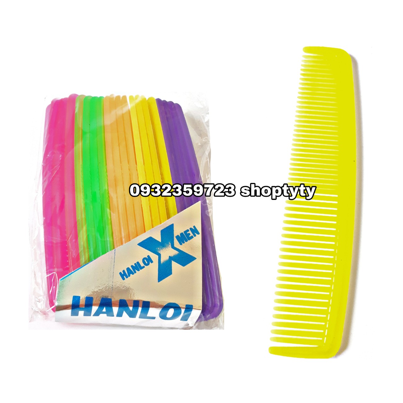 1 bịch 20 cây lược nhỏ dùng để chải tóc