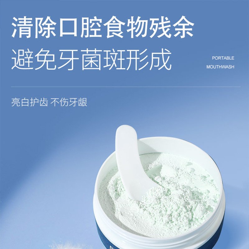 Bột Làm Trắng Răng Bạc Hà
