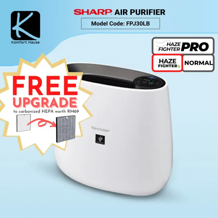 Free Upgrade Sharp Fpj30lb Fpj30la Fpj30l Air Purifier 空氣淨化器 空气净化器 Pembersih Udara Fpf30lh Xiaomi Air Purifi Lazada Singapore