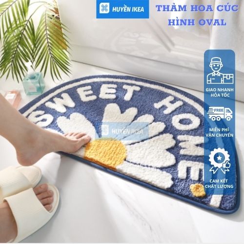 Thảm Bán Nguyệt Hoa Cúc