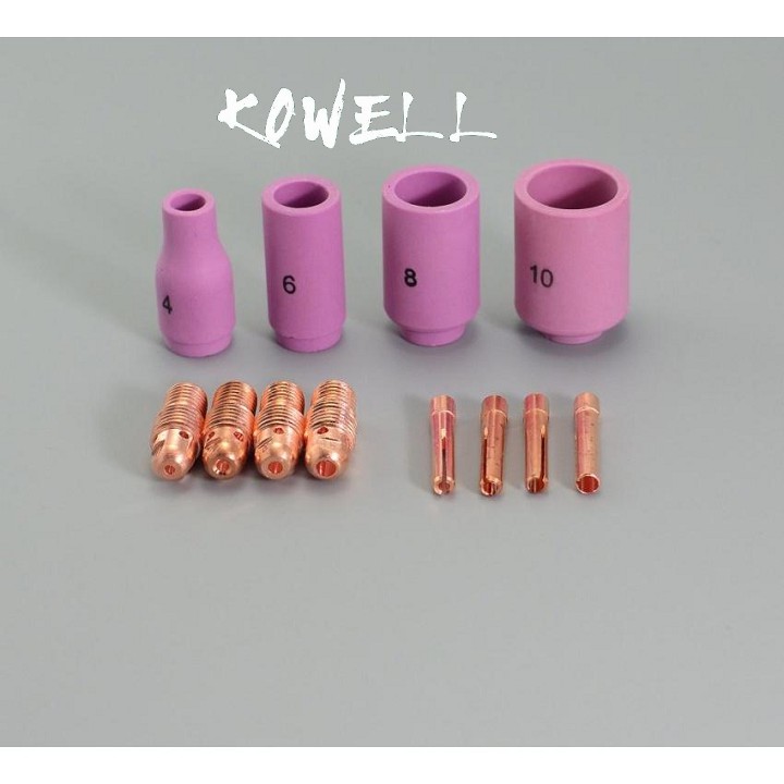 Chụp sứ mỏ hàn tig WP 17 - 18 - 26  kéo dài