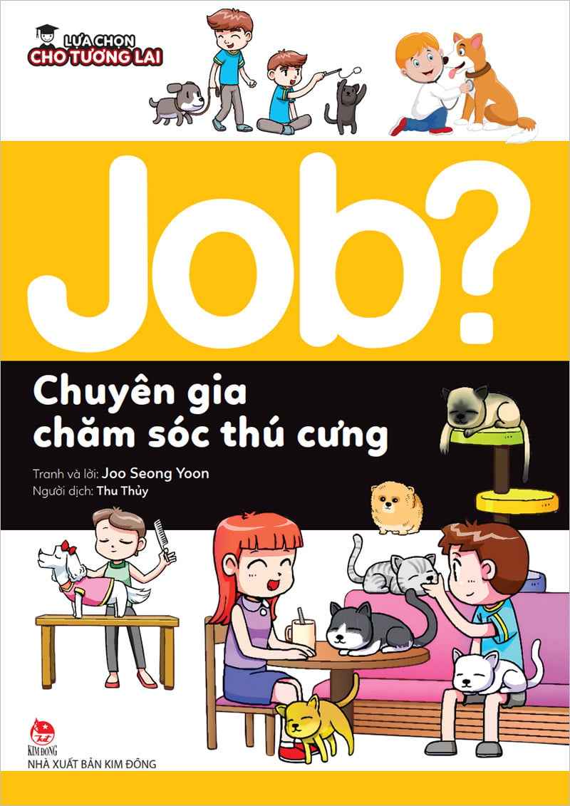 Sách - Combo Lựa chọn cho tương lai : JOB ? ( Lẻ Tập ) - Kim Đồng