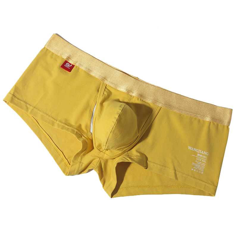 【Best-Selling】 Open Front Underwear Men Cotton Men's Boxer Shorts Breathable Pouch Bulge Underpants Male.