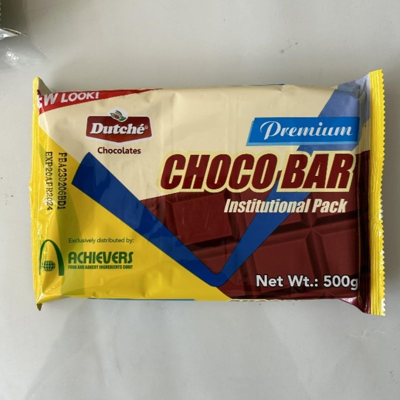 Dutche Chocolate Baking Bar 500g ED 2024 + Lazada PH