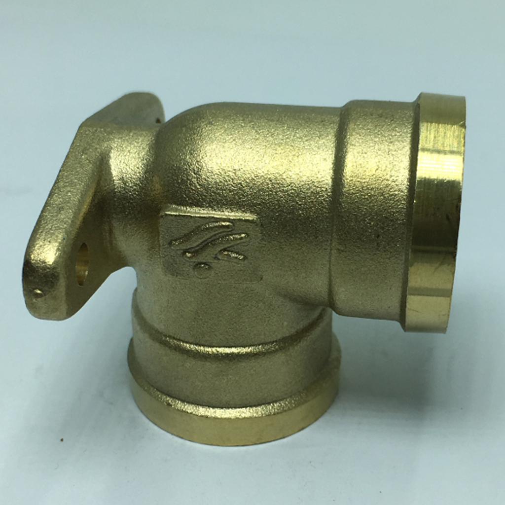 Moon Doris 1Pc 1/2" Female Elbow Brass Adapter Coupler Connector Pipe Fitting with Base
