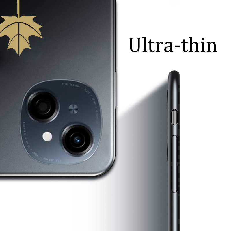 New Phone case Tecno Spark Go 1 Back cover Soft Silicone Maple Leaf Shape for Tecno Spark Go1 case. 