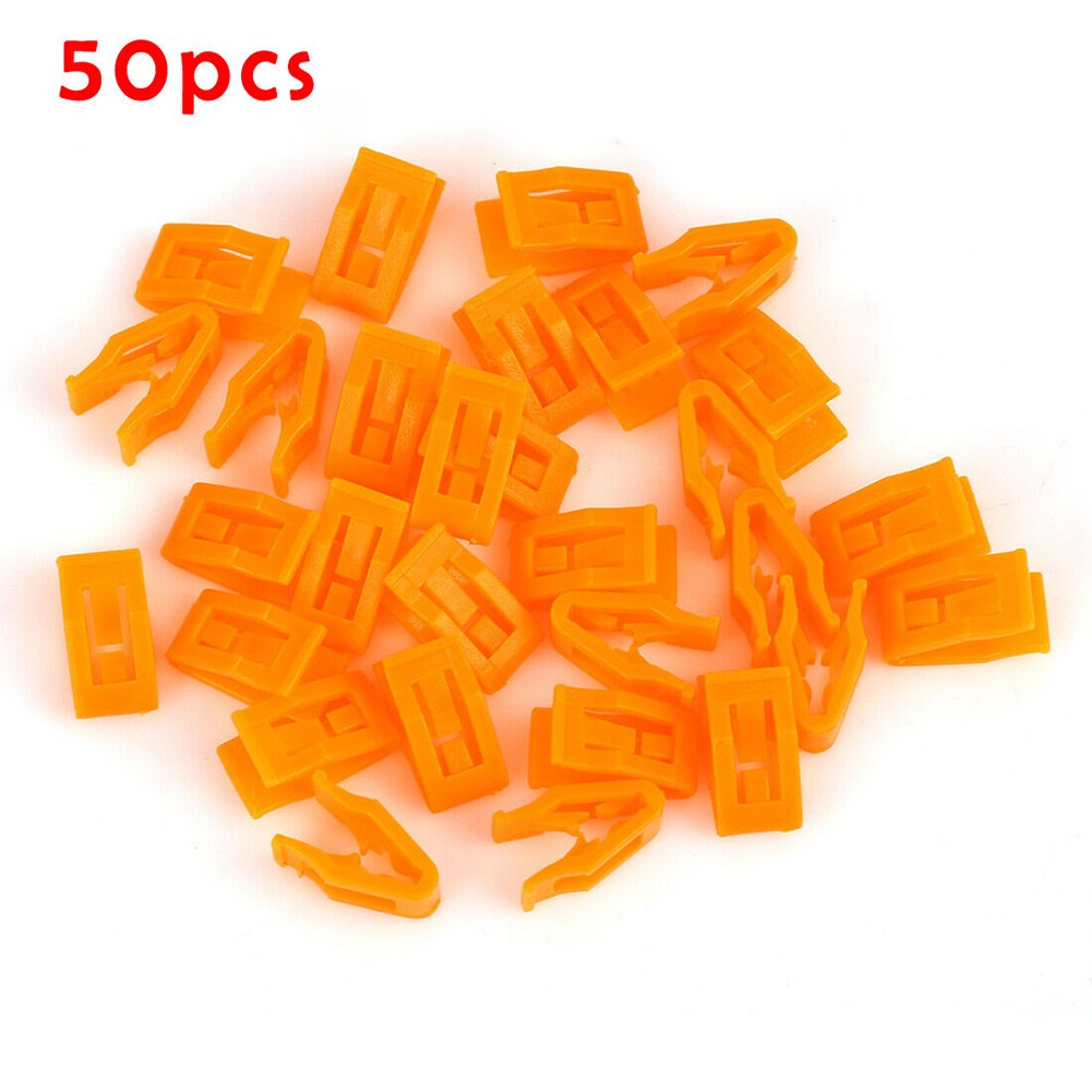 Orange Nylon Trim Retainer for Ford For Mercury Center Console Dash Panel