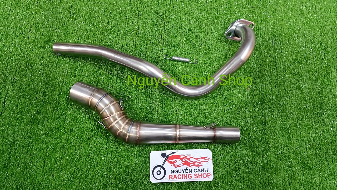 cổ pô exciter 150 2 khúc