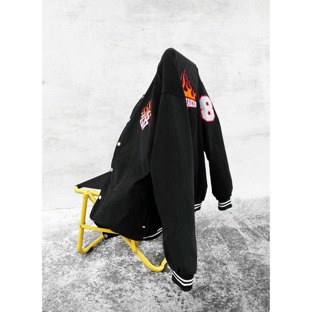 Áo Khoác Dù Bomber Nam Nữ Lửa Thần Siêu Nóng Siêu Hot