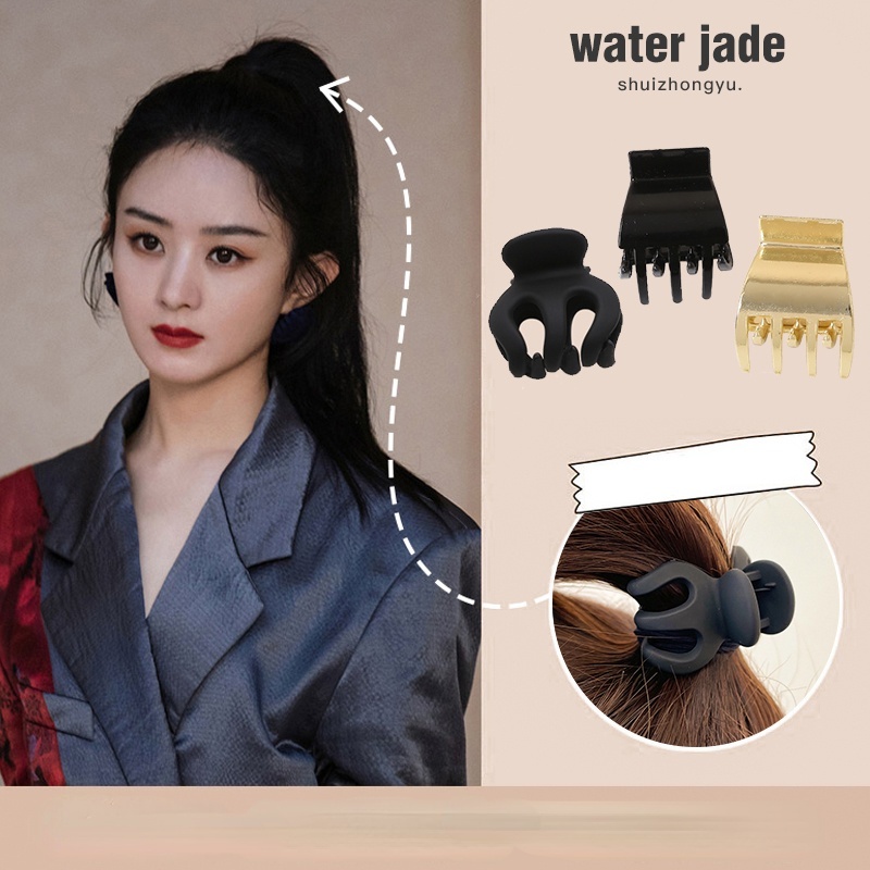 Acrylic Plastic Hairpin, Simple Cute Design, Korean Style