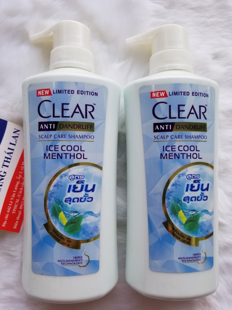 Dầu gội clear bạc hà thái lan 380ml-400ml