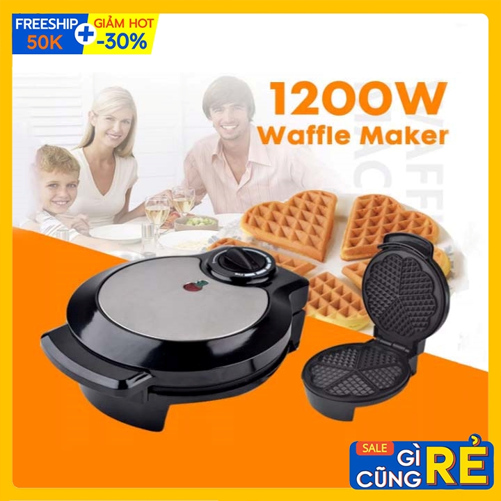 Máy làm bánh bông lan, bánh Waffle SOKANY