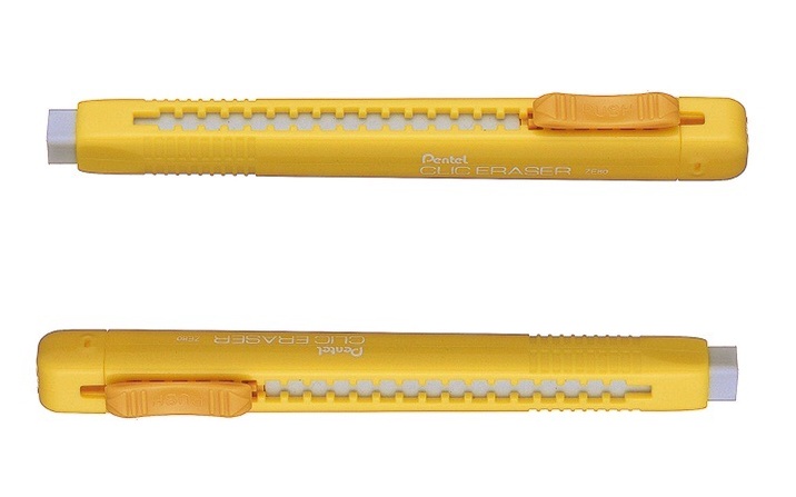 Bút gôm đẩy tẩy chì pentel ze80-k, z80-g, z80-w
