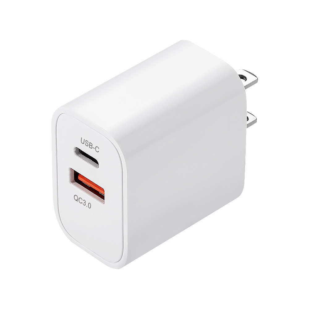 Đầu sạc PD sạc nhanh Type Cổng kép (A+C) sạc nhanh USB Type C