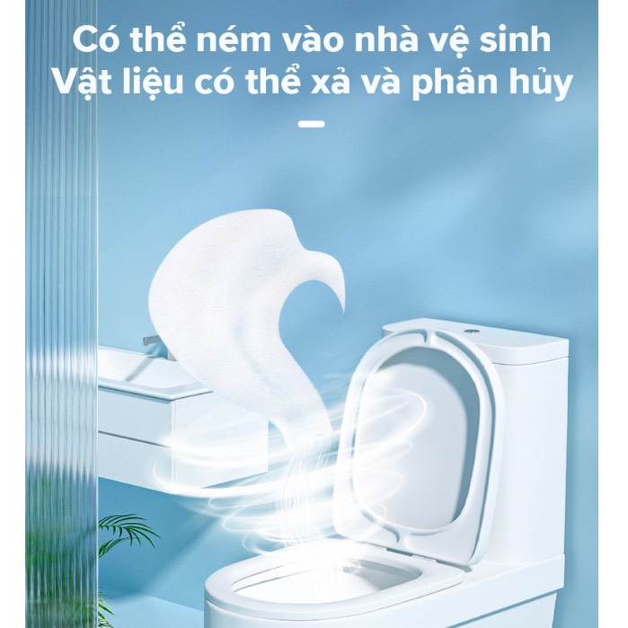 [COMBO MUA 5 GIẢM 50%] 5 Khăn Giấy Ướt Đa Năng 80m/gói