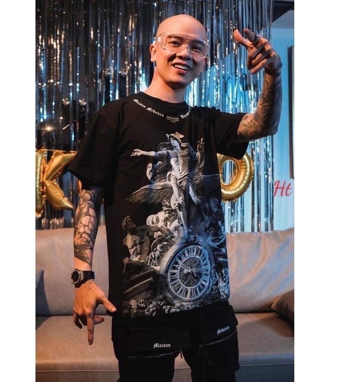 [SIÊU PHẨM ] Áo Miken Chữ Vòng Cổ Siêu Hot A67