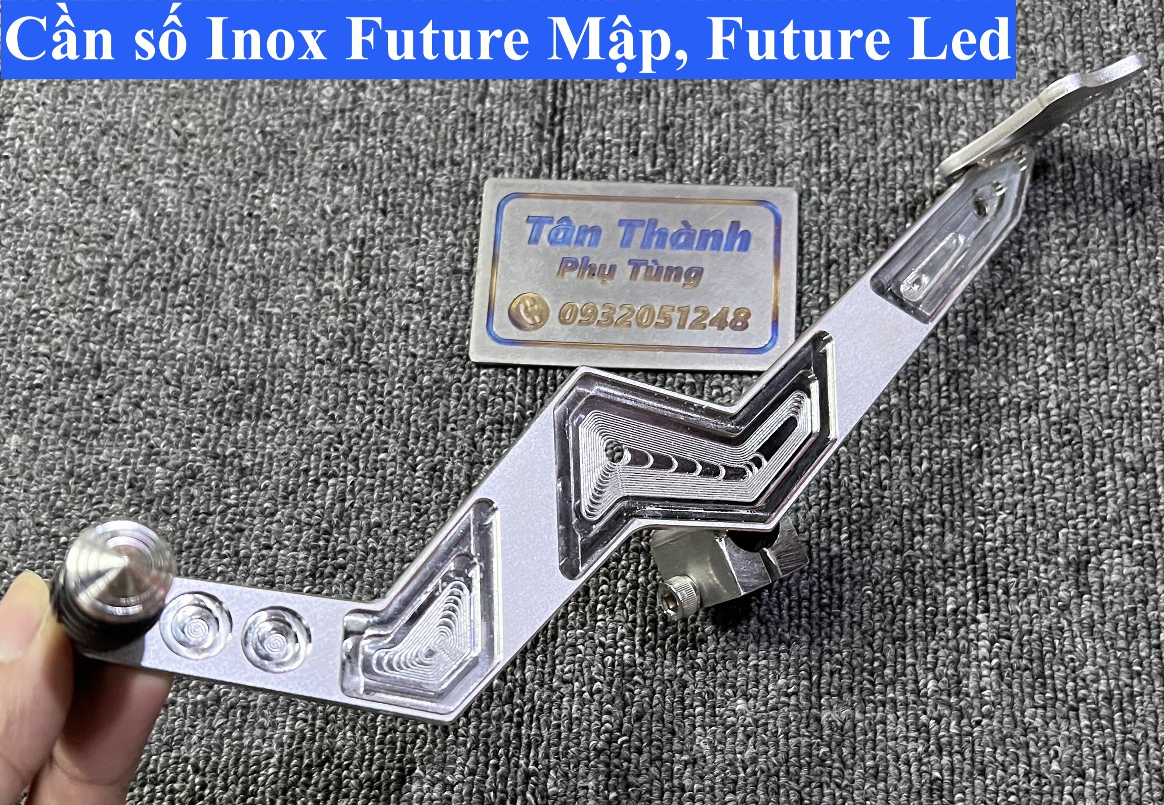 Cần số Inox 304 Future Mập, Future Led ( MS2)
