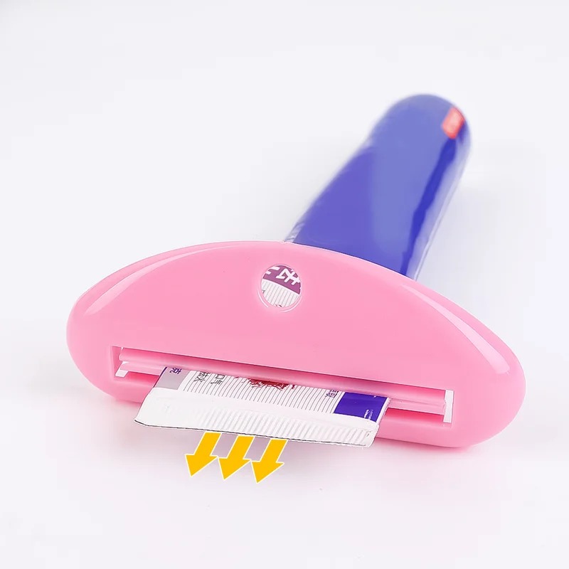 1/3 cái kẹp ống kem đánh răng ép thủ công dụng cụ lấy kem đánh răng dụng dụng cụ ép sữa rửa mặt đa năng phụ kiện phòng tắm