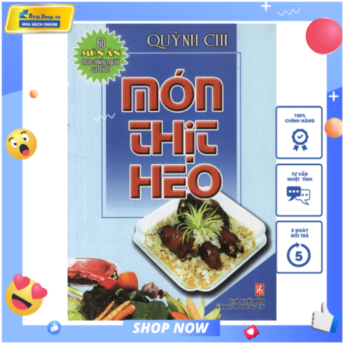 Sách - 60 món ăn được ưa thích - món thịt heo - newshop