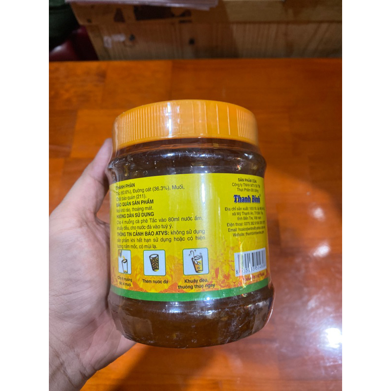 Tắc Xí Muội Thanh Bình 900g
