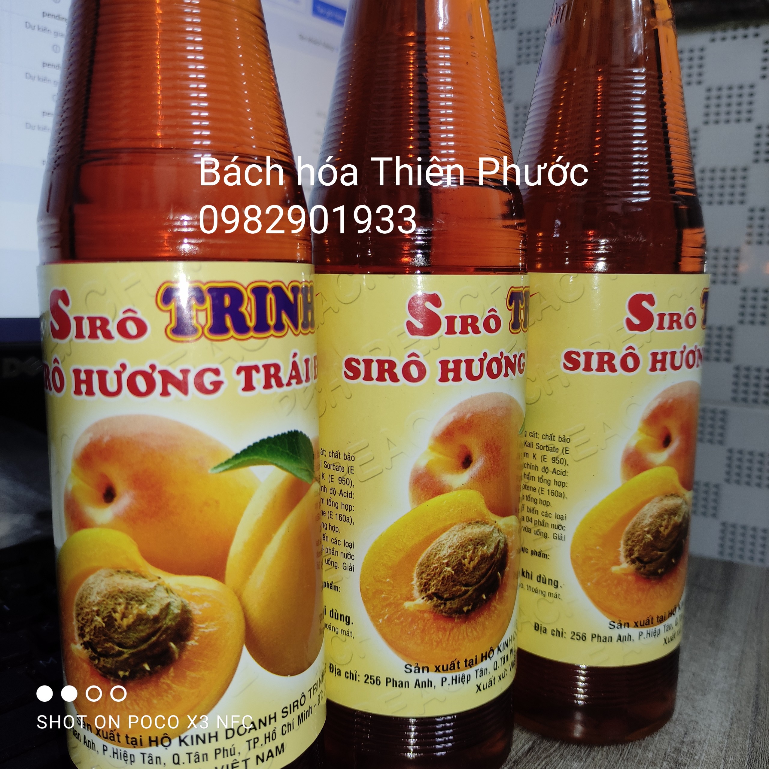 Đào ngâm Hosen đóng lon 825g (loại ngon, cao cấp, thơm giòn)