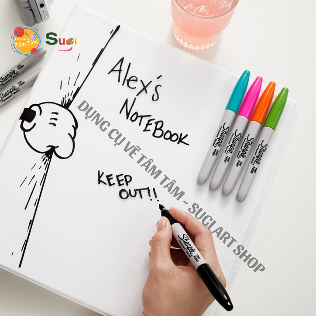 Bút lông dầu Sharpie - Sharpie Permanent Marker