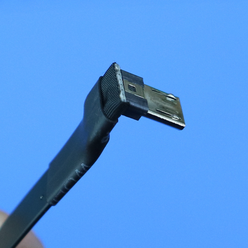 【Innovative design】FPV Micro USB 2.0 Type-A 90 degree Adapter 5cm-100cm FPC Ribbon Flat 3.0 Micro-USB 5pin Cable for Multicopter Aerial Photography. 