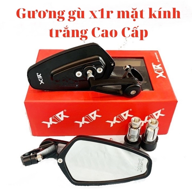 Gương Gù Nhập Thái Xịn - Mặt Kính Trắng < Gương Gù Gắn Chân Gương và Gù Tay Lái >