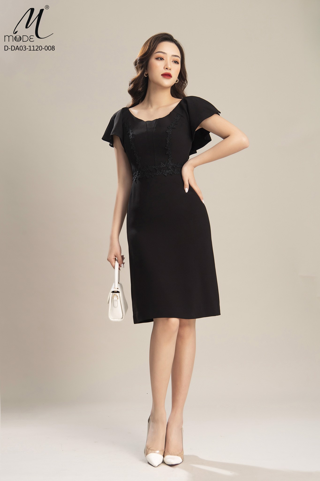 Đầm dáng A basic MMOUTFIT CHUẨN FORM