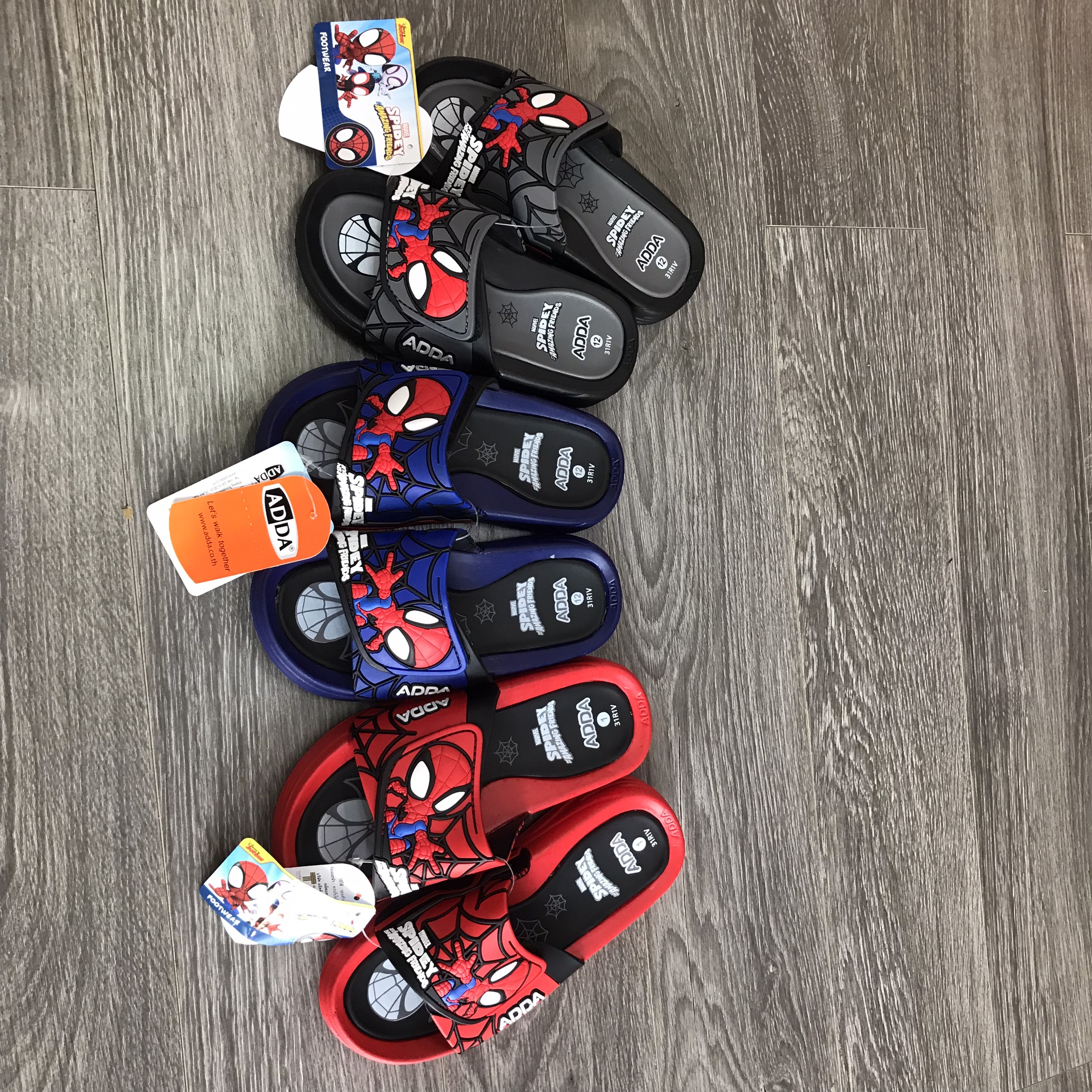 Sandals Thailand baby boys Adda Superman Spider 31R1V
