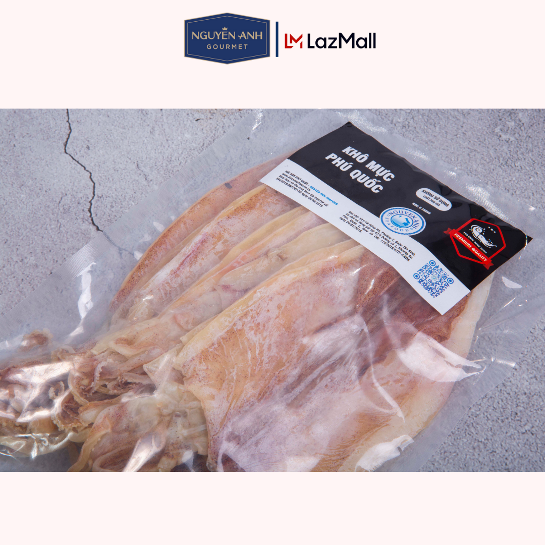 Mực khô Phú Quốc 500Gr size 15-20 con