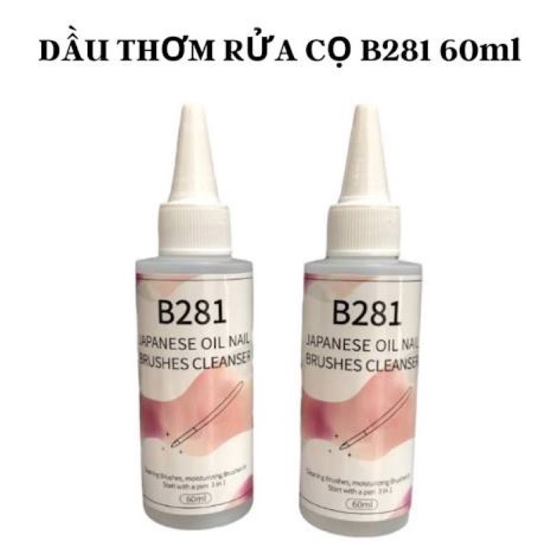 [Có sẵn] NƯỚC RỬA CỌ Nail B281 - DẦU RỬA CỌ CAO CẤP