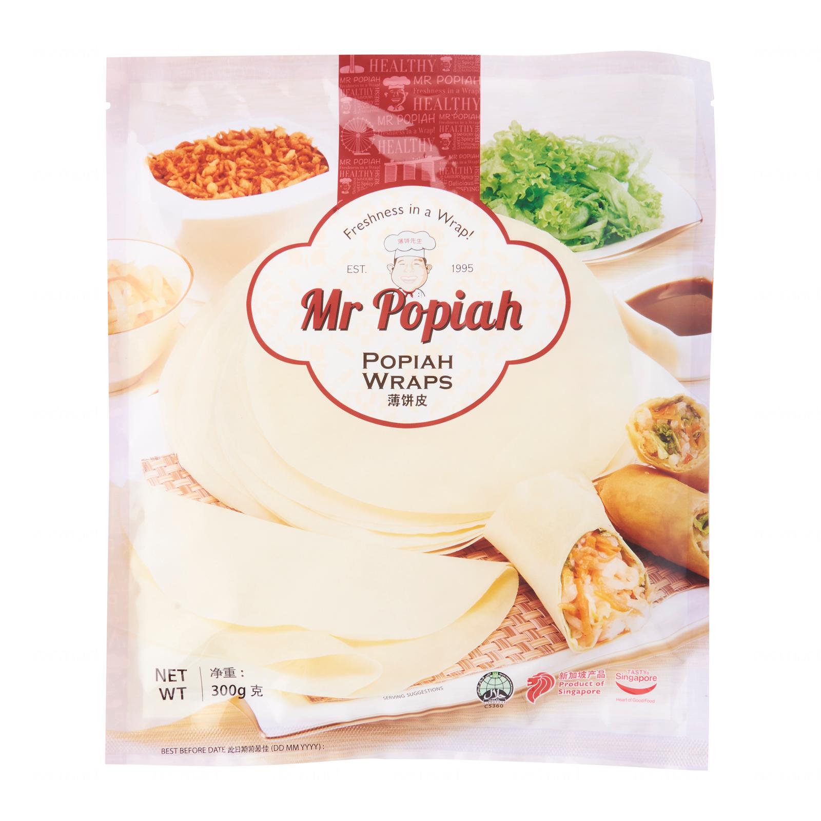Mr Popiah Wraps - 300G - Frozen | Lazada Singapore