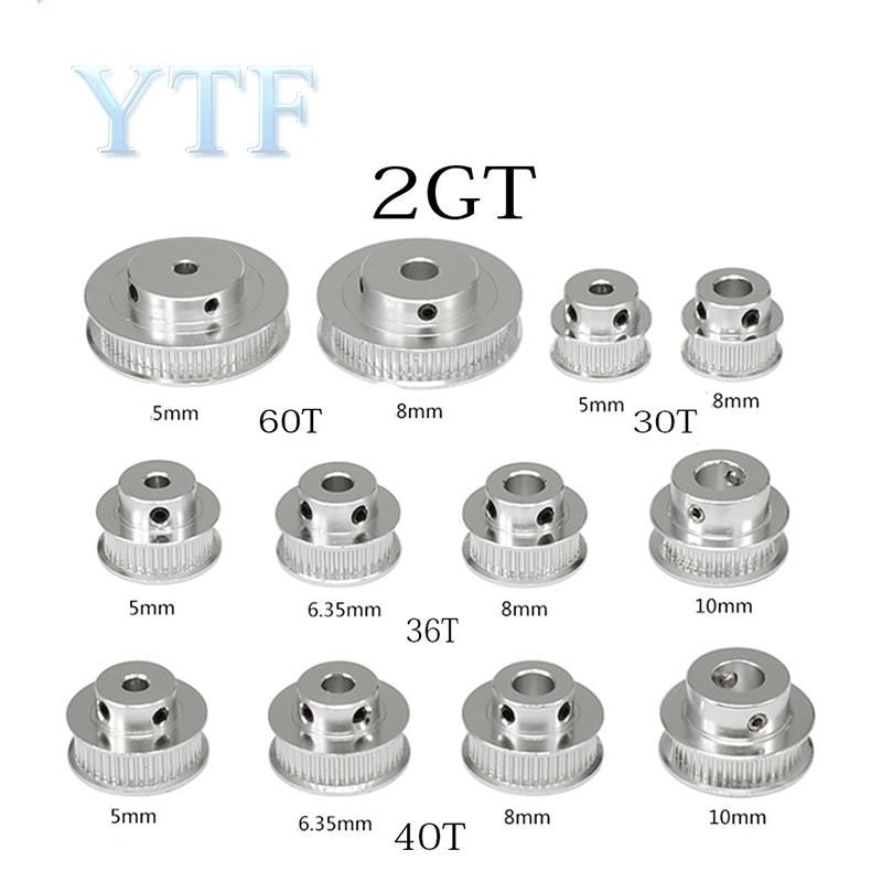 GT2 Timing Pulley 20T Bore 8mm Belt Width 10mm For 3D - View #4