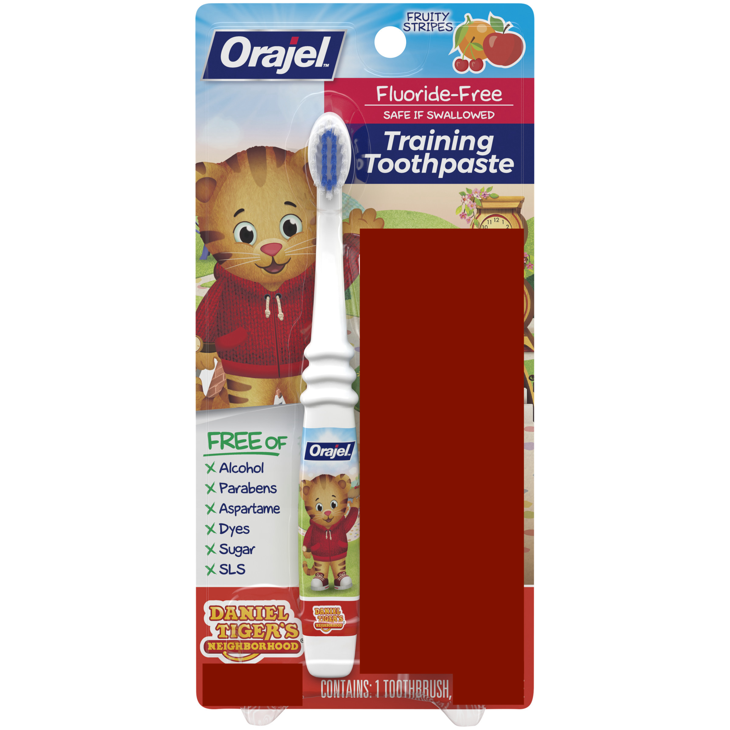 Bàn chải Orajel cho bé từ 3 tháng