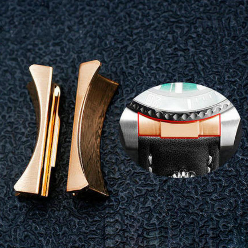 20mm Seamless Watch Band Adapter Stainless Steel No Gaps Connection