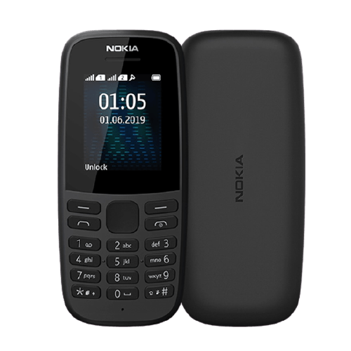 Điện Thoại Cũ Điện Thoại Nokia 105-2017 2 Sim &1 Sim Main & Màn Zin (Bảo Hành 12 Tháng)