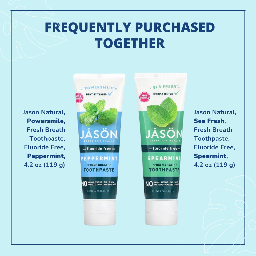JASON Powersmile Toothpaste With Fluoride - Pack Of 5 - 4.2 Oz. | Buy Now With Express International Delivery - View #11