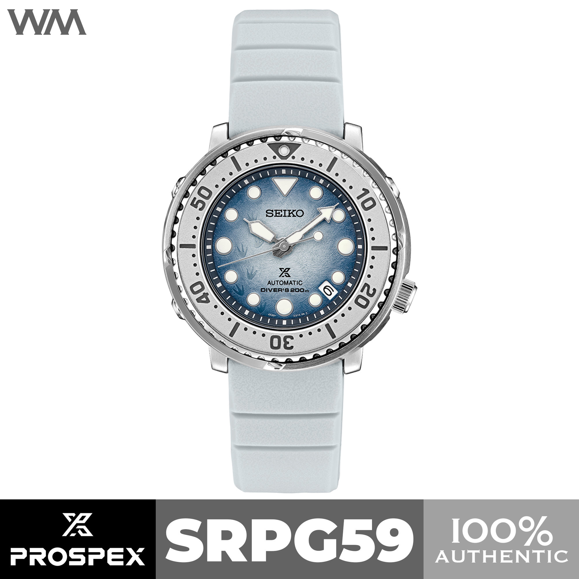 Seiko Prospex Save the Ocean Baby Tuna Antarctica Penguin