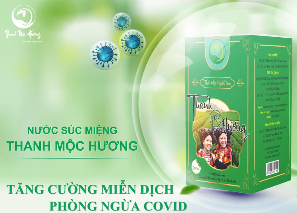 Nước Súc Miệng Thanh Mộc Hương (500ml)