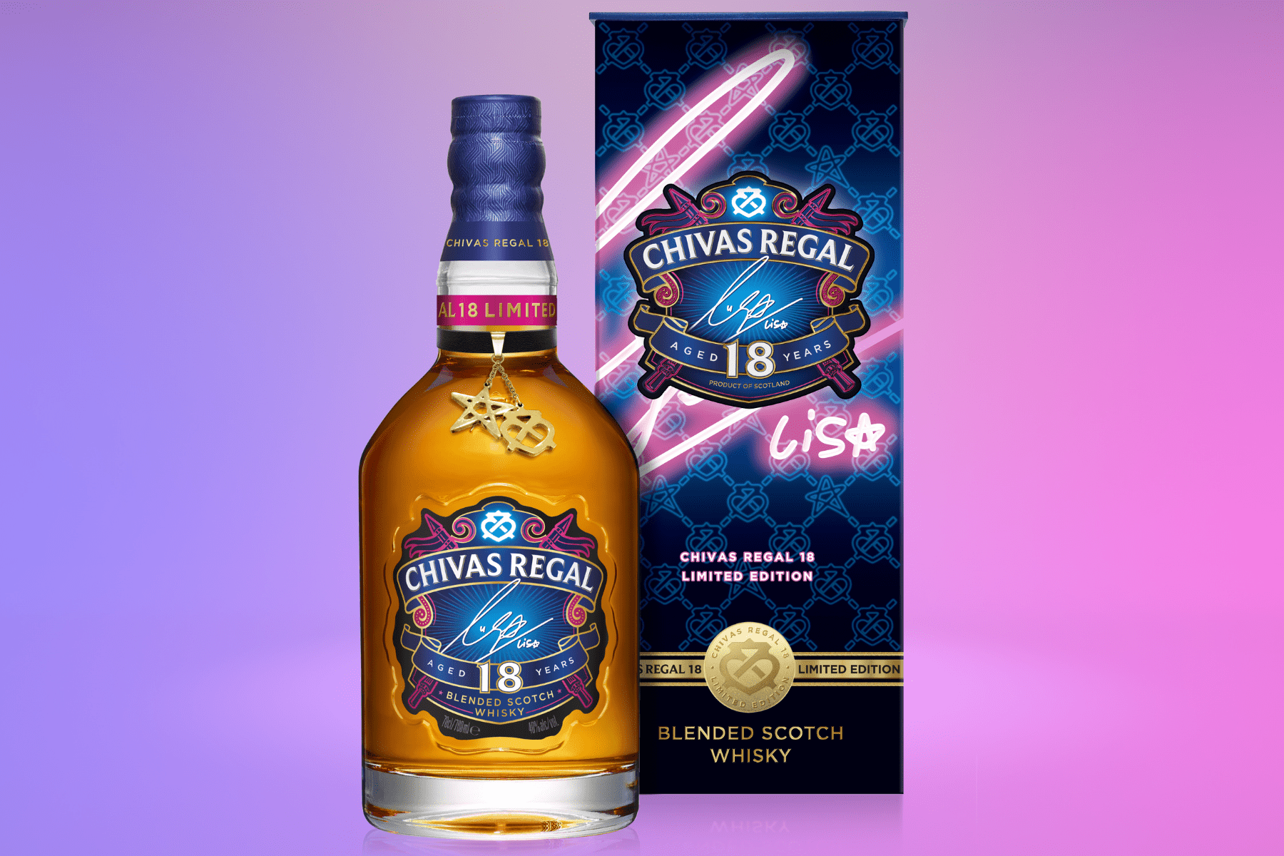 新品CHIVAS REGAL 18年× LISA LIMITED EDITION Chivas Regal Lisa Limited Edition 18 Years Old | The Chamber