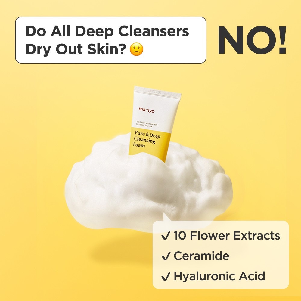 Sữa rửa mặt Ma:nyo Pure & Deep Cleansing Foam