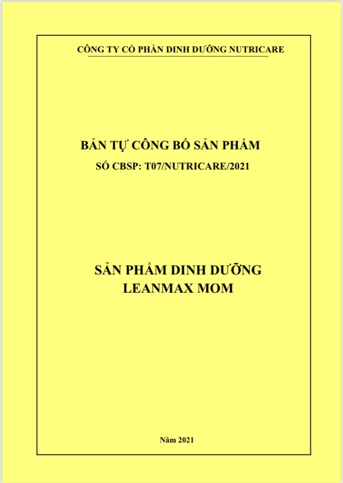 Lean Max Mom 400g- 850g