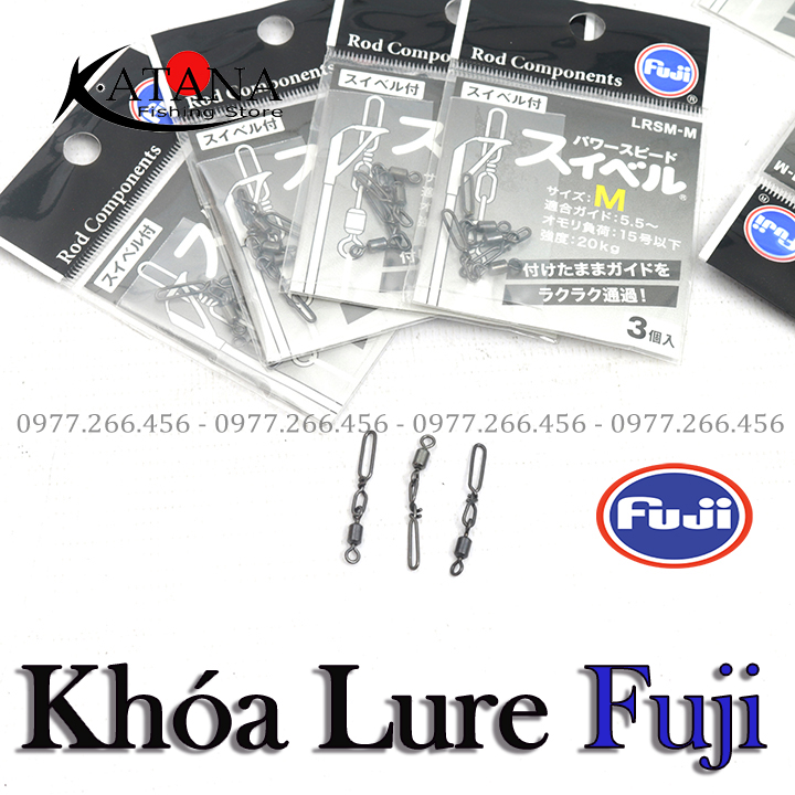 [HCM]Khóa vỉ size nhỏ chuyên lure Fuji