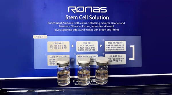 Tế bào gốc Ronas dưỡng phục hồi da (Hộp 10 lọ)